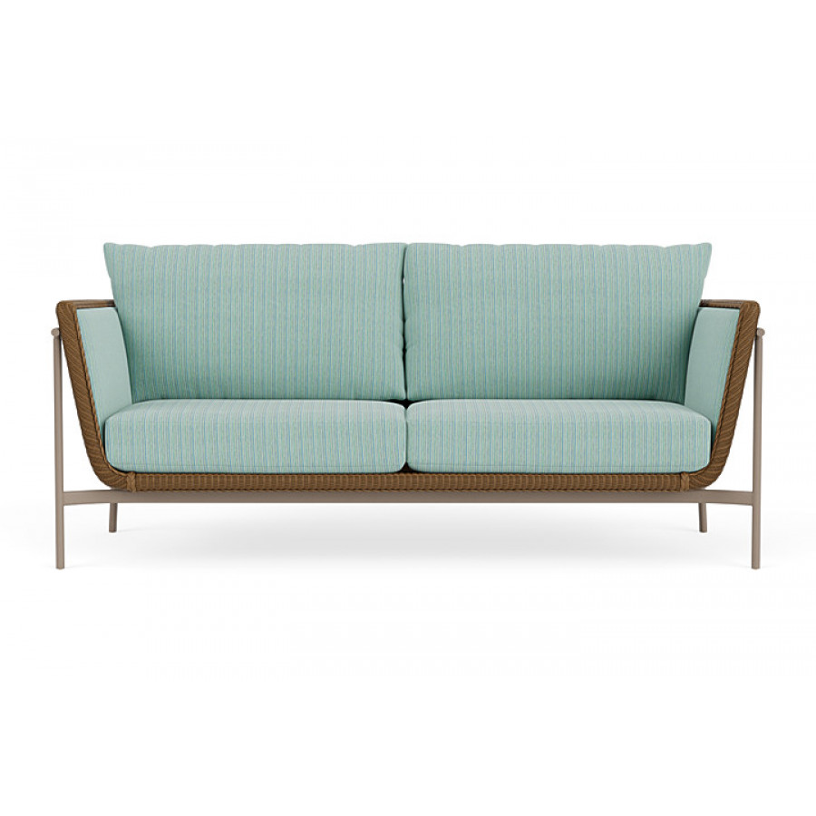 Lloyd Flanders™ Solstice Sofa  - Hickory, French Beige
