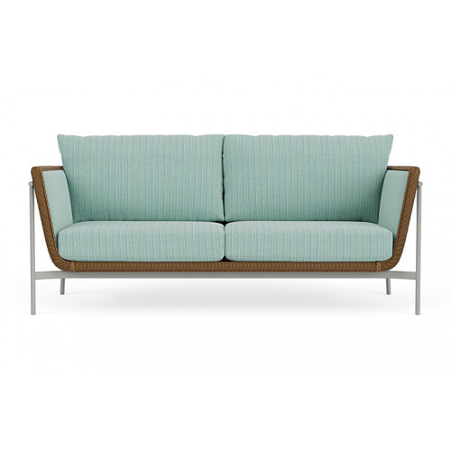 Lloyd Flanders™ Solstice Sofa  - Hickory, Platinum
