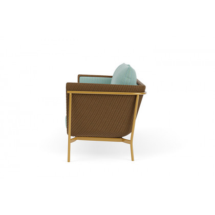Lloyd Flanders™ Solstice Sofa  - Hickory, Metallic Gold