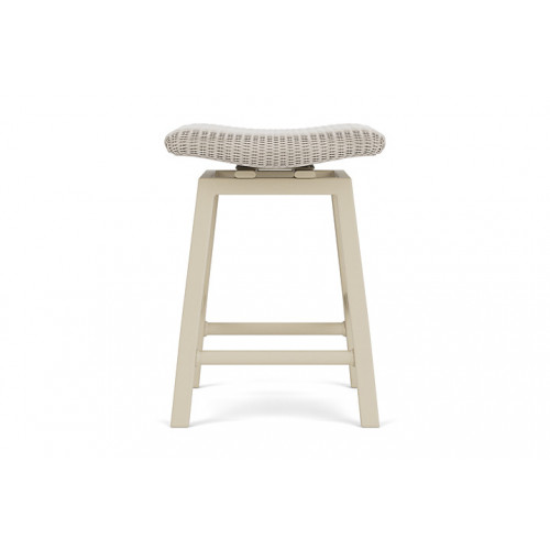 Lloyd Flanders™ Loom Swivel Counter Stool - Linen