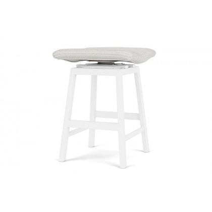 Lloyd Flanders™ Loom Swivel Counter Stool - Matte White