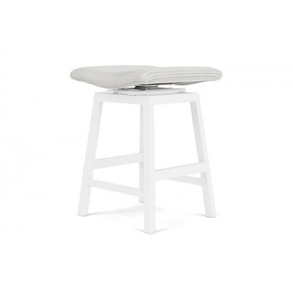 Lloyd Flanders™ Loom Swivel Counter Stool - Matte White