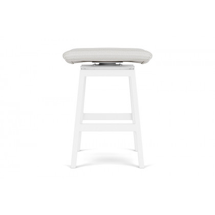 Lloyd Flanders™ Loom Swivel Counter Stool - Matte White
