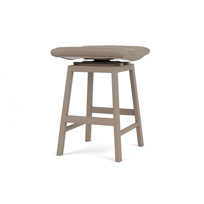 Lloyd Flanders™ Loom Swivel Counter Stool - French Beige