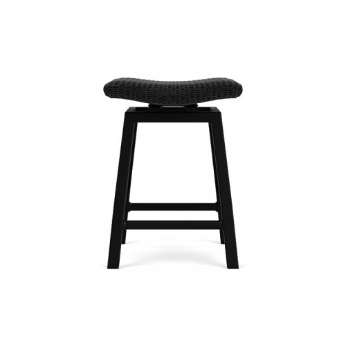 Lloyd Flanders™ Loom Swivel Counter Stool - Ebony