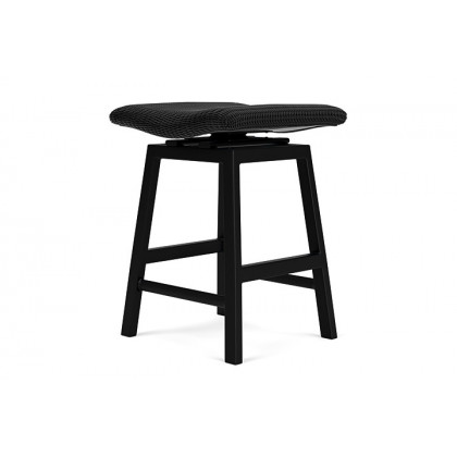 Lloyd Flanders™ Loom Swivel Counter Stool - Ebony