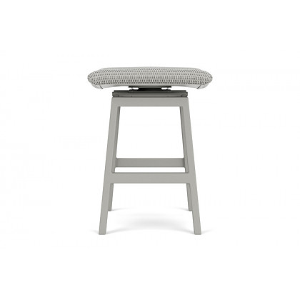 Lloyd Flanders™ Loom Swivel Counter Stool - Platinum