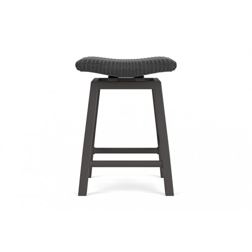 Lloyd Flanders™ Loom Swivel Counter Stool - Charcoal