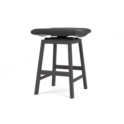 Lloyd Flanders™ Loom Swivel Counter Stool - Charcoal