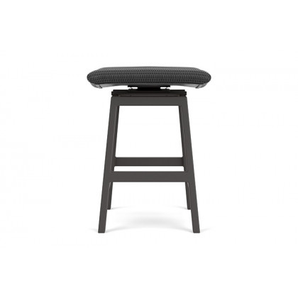 Lloyd Flanders™ Loom Swivel Counter Stool - Charcoal