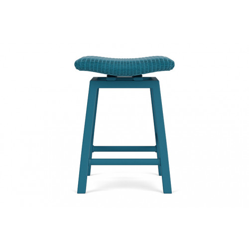 Lloyd Flanders™ Loom Swivel Counter Stool - Peacock