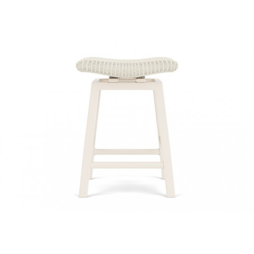 Lloyd Flanders™ Loom Swivel Counter Stool - Ivory