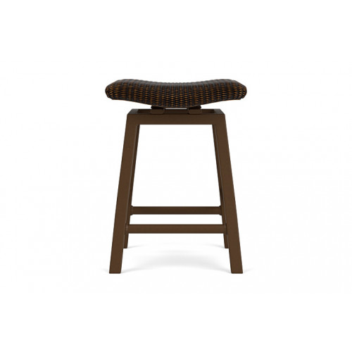 Lloyd Flanders™ Loom Swivel Counter Stool - Mink
