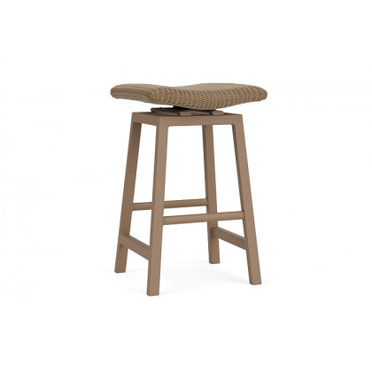 Lloyd Flanders™ Loom Swivel Bar Stool - Fawn