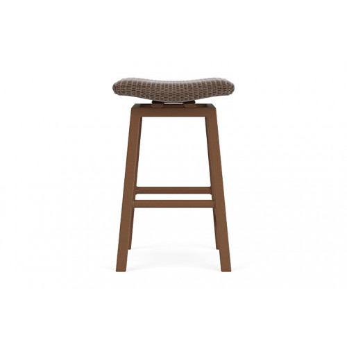 Lloyd Flanders™ Loom Swivel Bar Stool - Bark