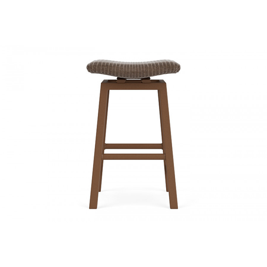 Lloyd Flanders™ Loom Swivel Bar Stool - Bark