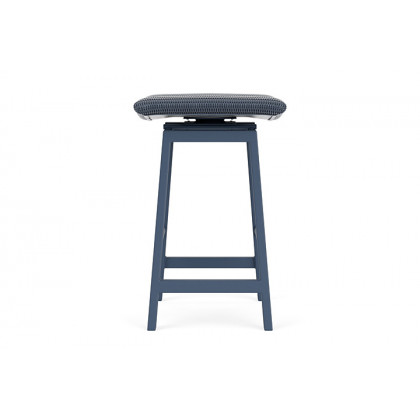 Lloyd Flanders™ Loom Swivel Bar Stool - Denim Blue