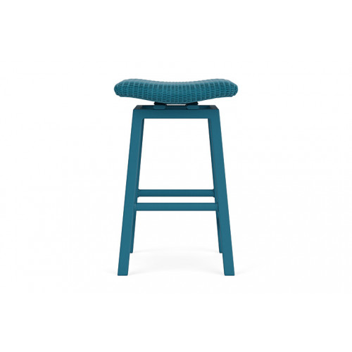 Lloyd Flanders™ Loom Swivel Bar Stool - Peacock