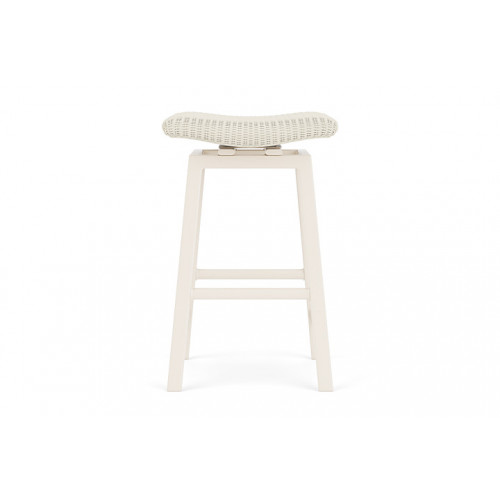 Lloyd Flanders™ Loom Swivel Bar Stool - Ivory