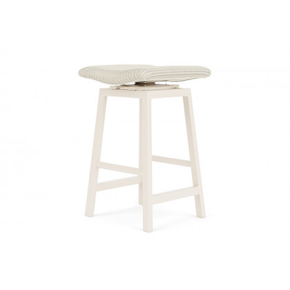 Lloyd Flanders™ Loom Swivel Bar Stool - Ivory