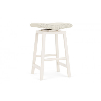 Lloyd Flanders™ Loom Swivel Bar Stool - Ivory