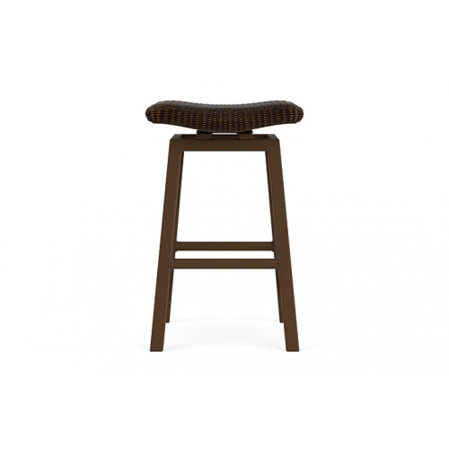 Lloyd Flanders™ Loom Swivel Bar Stool - Mink