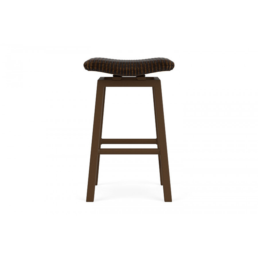 Lloyd Flanders™ Loom Swivel Bar Stool - Mink