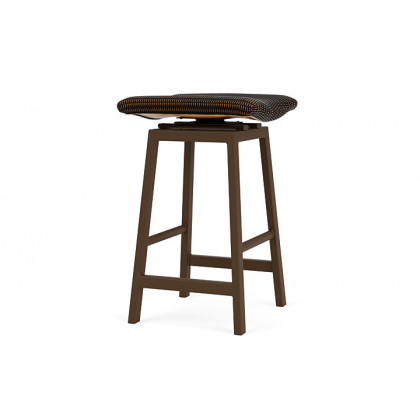 Lloyd Flanders™ Loom Swivel Bar Stool - Mink