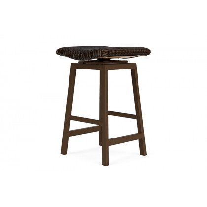 Lloyd Flanders™ Loom Swivel Bar Stool - Mink