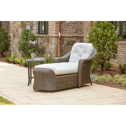 Lloyd Flanders™ Loom 20" Round End Table - Stillwater