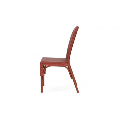 Lloyd Flanders™ Loom Bistro Chair - Terracotta