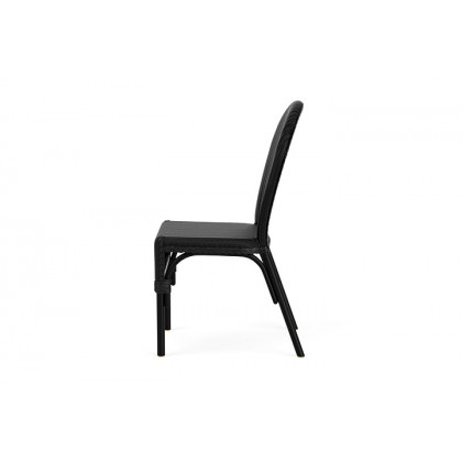 Lloyd Flanders™ Loom Bistro Chair - Ebony