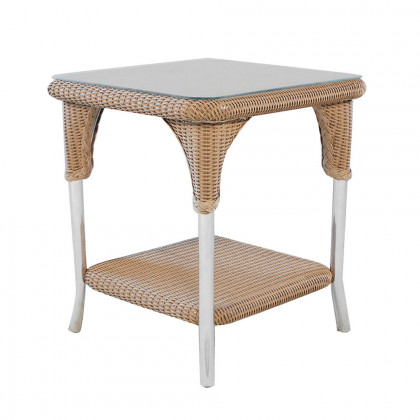 Lloyd Flanders - Loom 22" Square End Table