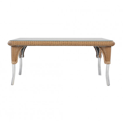 Lloyd Flanders™ Loom 42" Rectangular Cocktail Table - Denim Blue