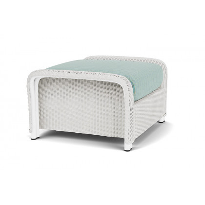 Lloyd Flanders™ Reflections Ottoman  - Matte White