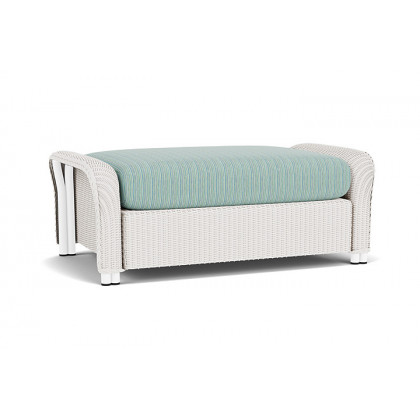 Lloyd Flanders™ Reflections Large Ottoman - White