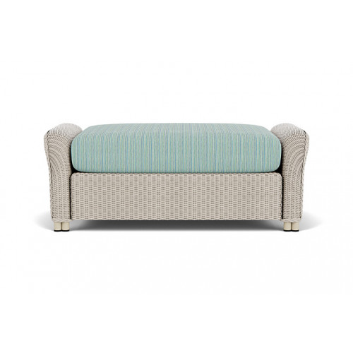 Lloyd Flanders™ Reflections Large Ottoman - Linen