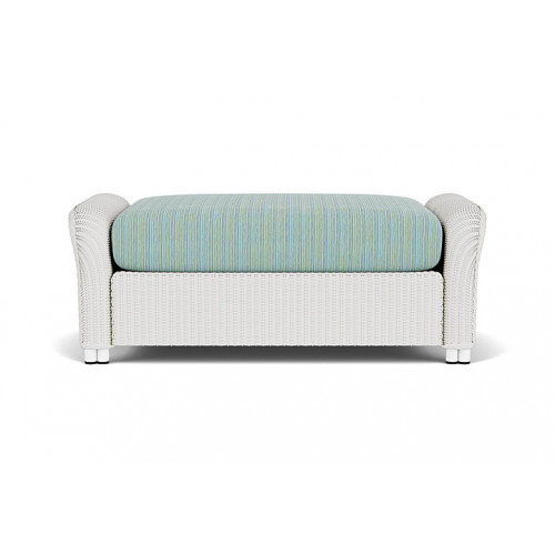 Lloyd Flanders™ Reflections Large Ottoman - Matte White