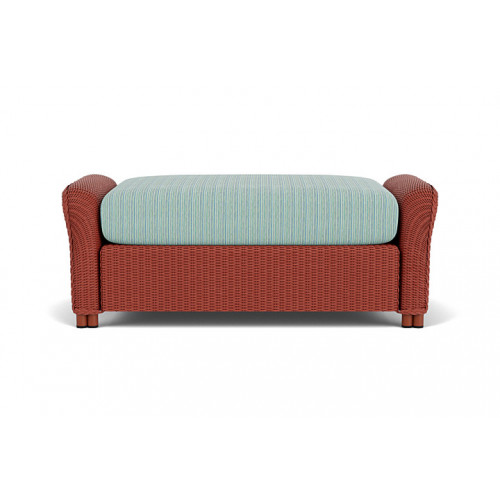Lloyd Flanders™ Reflections Large Ottoman - Terracotta