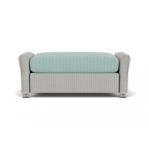 Lloyd Flanders™ Reflections Large Ottoman - Platinum