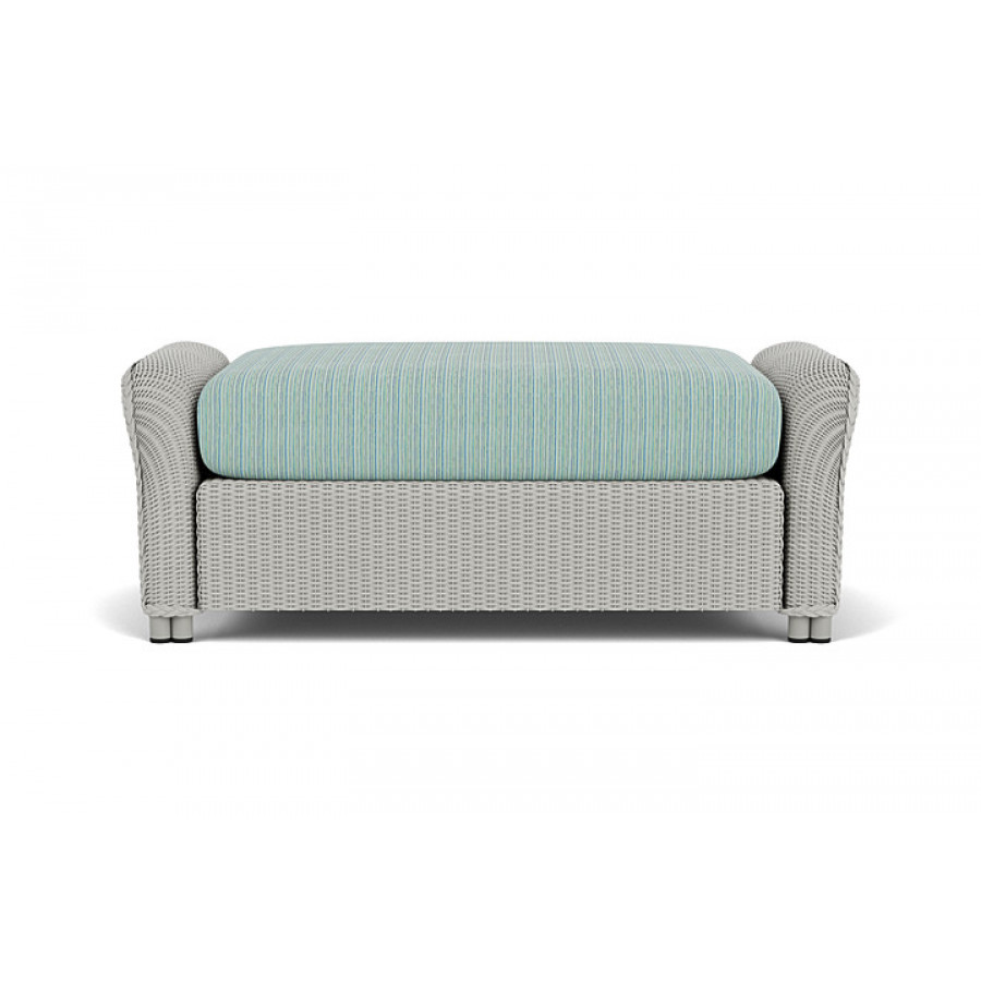 Lloyd Flanders™ Reflections Large Ottoman - Platinum