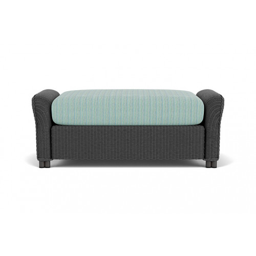 Lloyd Flanders™ Reflections Large Ottoman - Charcoal