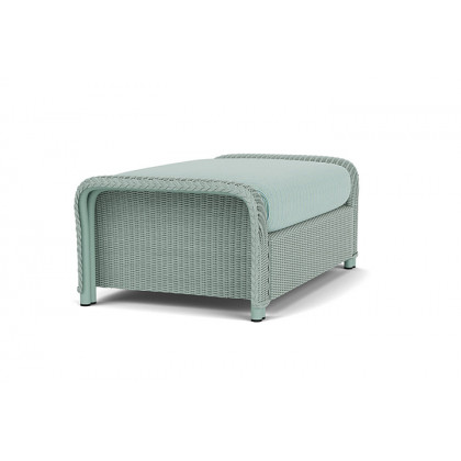Lloyd Flanders™ Reflections Large Ottoman - Sea Glass