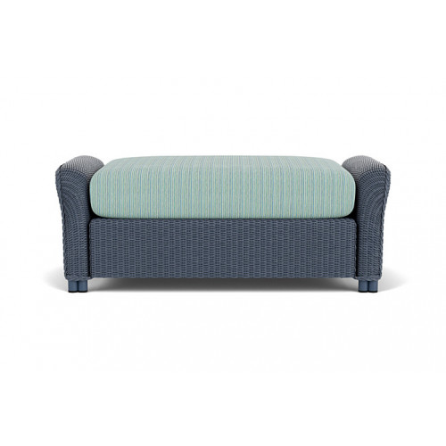 Lloyd Flanders™ Reflections Large Ottoman - Denim Blue