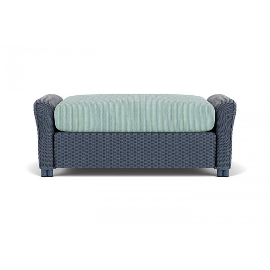 Lloyd Flanders™ Reflections Large Ottoman - Denim Blue