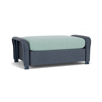 Lloyd Flanders™ Reflections Large Ottoman - Denim Blue