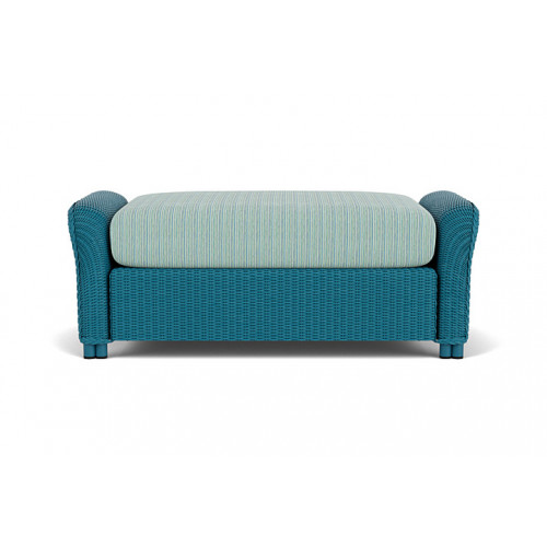 Lloyd Flanders™ Reflections Large Ottoman - Peacock
