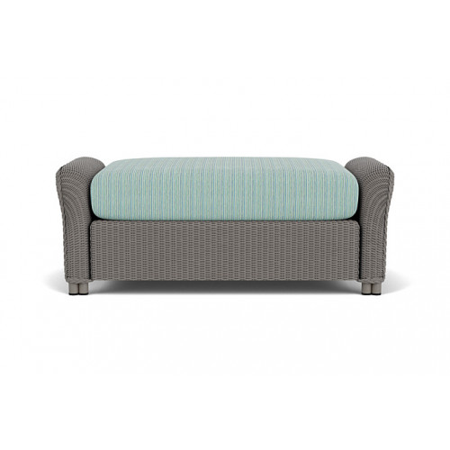 Lloyd Flanders™ Reflections Large Ottoman - Pewter