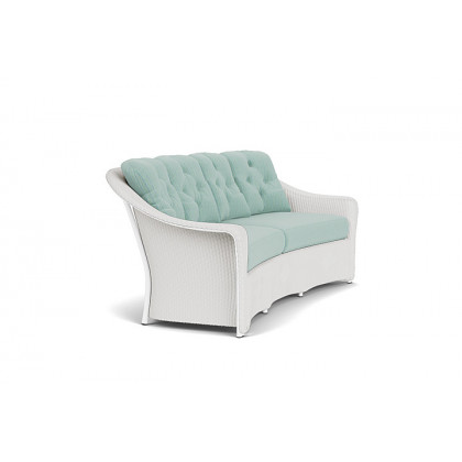 Lloyd Flanders™ Reflections Crescent Sofa - Matte White