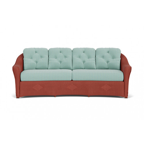 Lloyd Flanders™ Reflections Crescent Sofa - Terracotta